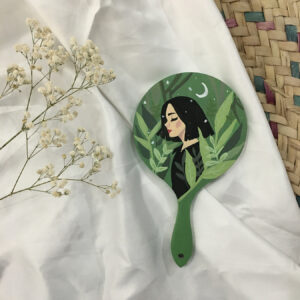 دست سازه های ساهی آینه آرایشی